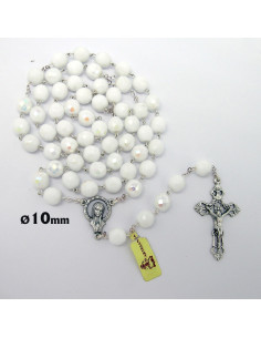 Rosario Cristal Liso 8Mm...