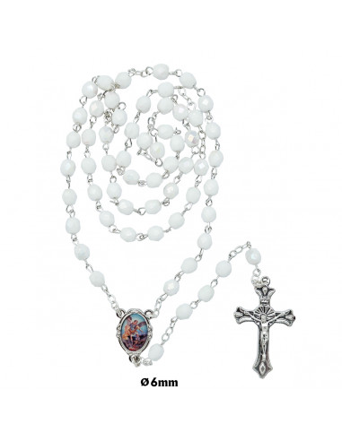 Rosario Cristal Tallado Divina...
