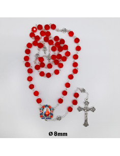 Rosario Cristal Tallado...