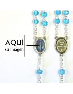 Rosario Cristal Tallado 6Mm...