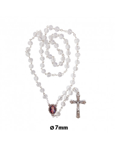Rosario Cristal Tallado 6Mm...