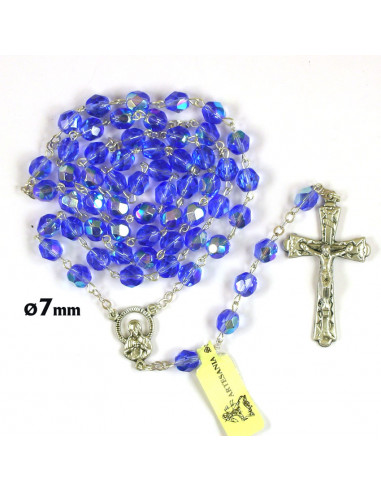 Rosario Cristal Tallado 6Mm...