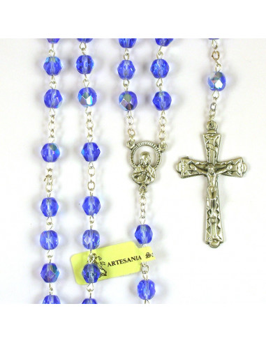 Rosario Cristal Virgen Milagrosa...