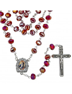 Rosario Cristal Tallado...