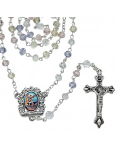 Rosario Brazalete Cristal...