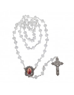 Rosario Cristal Trasparente...