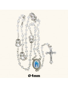 Rosario Cristal 4Mm  Mi...