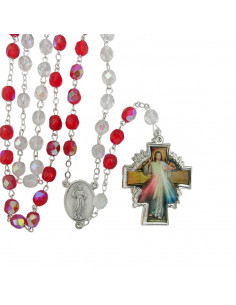 Rosario Cristal Liso 6Mm...