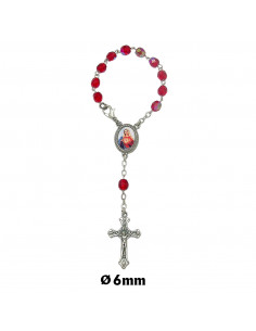 Decena Cristal Tallado 6Mm...