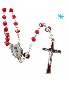 Rosario Cristal Virgen...