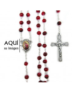 Rosario Cristal Tallado...