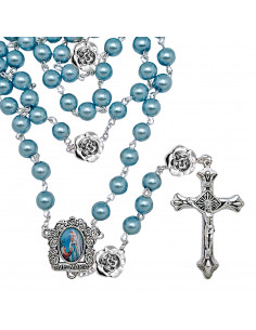 Rosario Cristal Liso 6Mm...