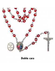 Rosario Hematita Corazones...