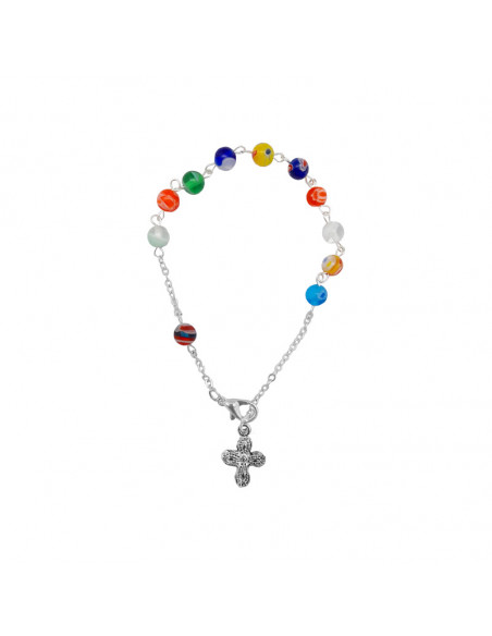 Brazalete Cristal Murano 5mm