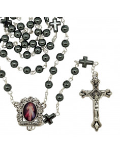 Rosario Cristal Liso 6Mm...