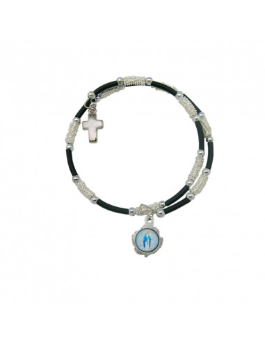 Pulsera Cadena Gruesa Con Abalorios Arbol De La Vida