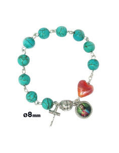 Rosario Brazalete Cristal...