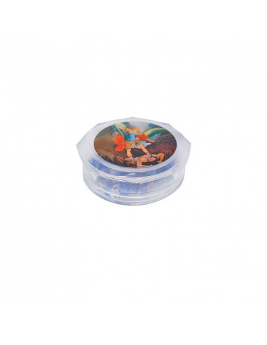 Rosario Cristal Rombo Tallado 4Mm...