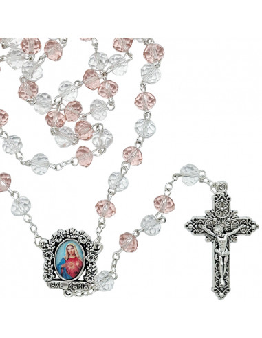 Rosario Cristal Oval 8X6mm...