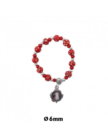 Pulsera Elastica Infantil Madera 6Mm...