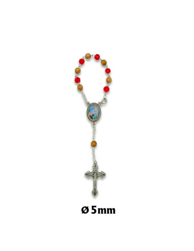 Pulsera Cuerda Con Bolas De Cristal Y...