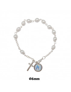 Brazalete Perla Liso 6Mm...