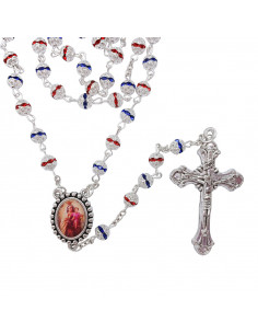 Cruz Madera En Color Cristo...