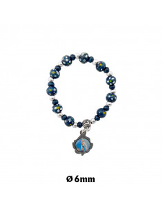 Brazalete Cristal Conchas...