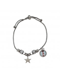 Pulsera Acero Estrella...