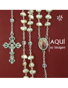 Rosario Plastico Liso 4mm...