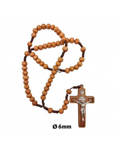 Rosario Madera Y Cuerda San Benito...