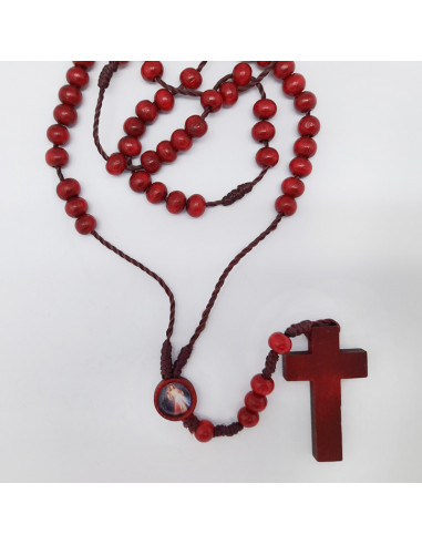 Rosario Madera Y Cuerda San Benito...