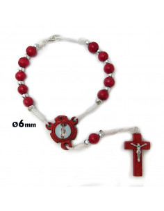 Decena Madera Olivo 5Mm Y...