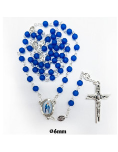Rosario plastico Liso 6Mm...