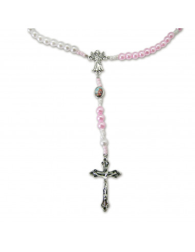 Rosario Collar Plastico Con Maria...