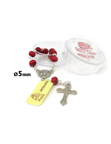 Decena Petalo Rosa Con Caja Imitacion...