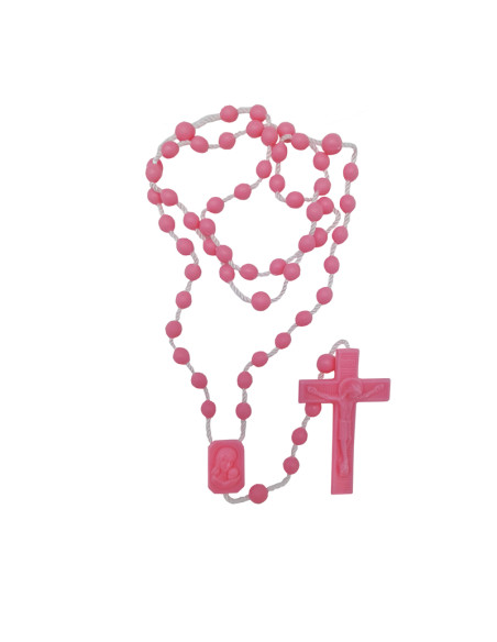 Rosario Plastico F2 Varios Colores