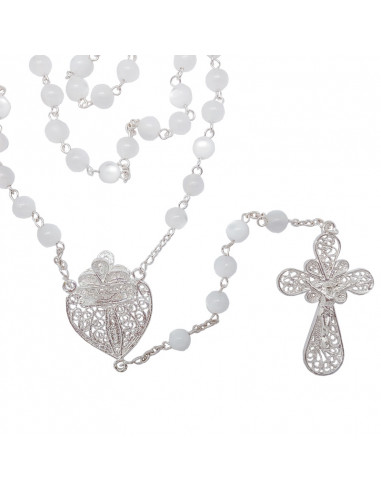 Rosario Nacarina Y Alpaca 6mm Maria Y...