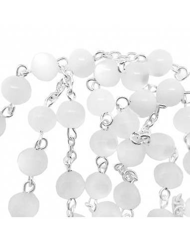 Rosario Nacarina Y Alpaca 6mm Maria Y...