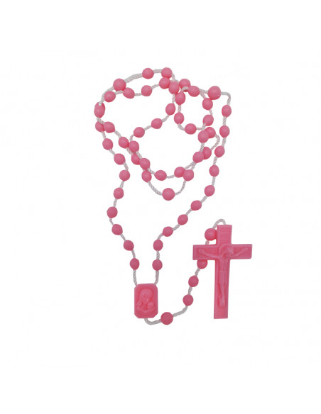 Rosario Plastico F2 Varios Colores