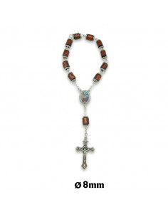 Decena Madera Cilindro Con...