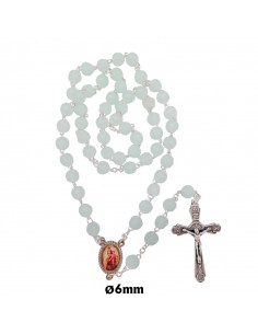 Rosario Resina Liso 8Mm...