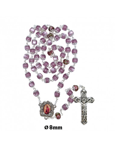 Rosario Goma Perfumada 6Mm Rojo