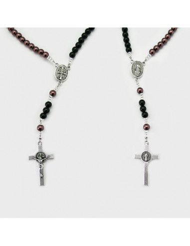 Rosario Nacar 6Mm Con Bolitas Cristal...