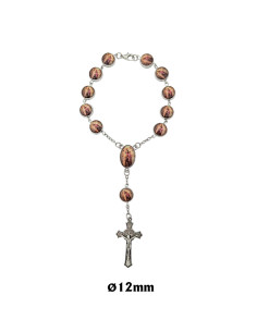 Decena Metal Virgen Del...