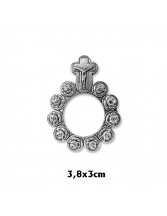 Rosario Petalo Rosa Con Caja