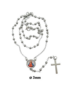 Rosario Acero 3Mm...