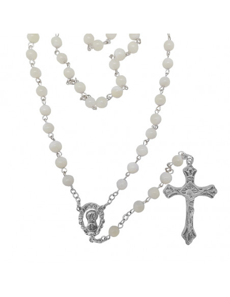 Rosario Nacar Y Alpaca 6Mm En Caja Serie 300