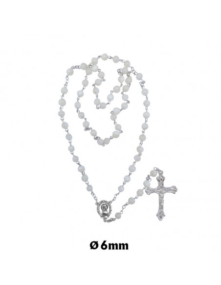 Rosario Nacar Y Alpaca 6Mm En Caja Serie 300