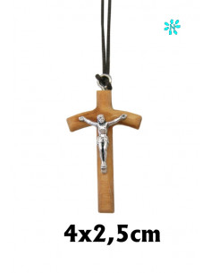 Crucifijo Madera 4. 5x2. 5...